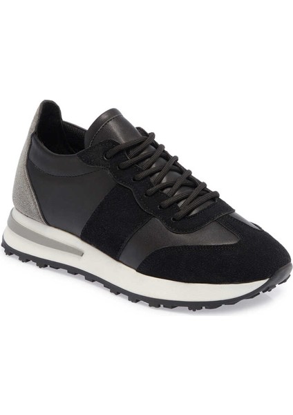 Siyah Vegan Kadın Sneaker - K24I1AY67363-O3C Siyah