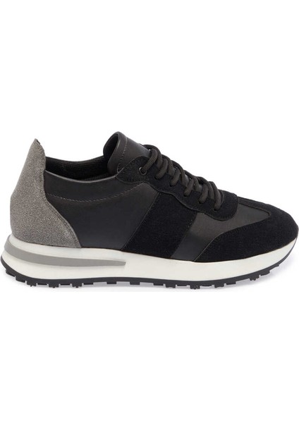 Siyah Vegan Kadın Sneaker - K24I1AY67363-O3C Siyah