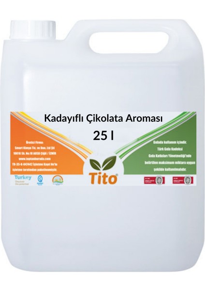 Kadayıflı Çikolata Aroması 25 Litre