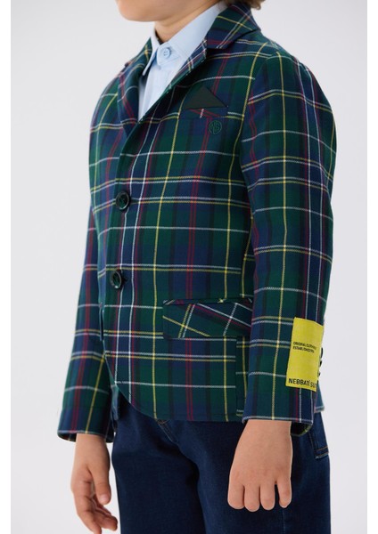 Bg Store Erkek Çocuk Ekose Ceket modelleri