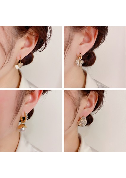 popüler 925 Gümüş Iğne Küpe Klasik Geometrik Uzun Püskül Küpe (Yurt Dışından) fırsatları