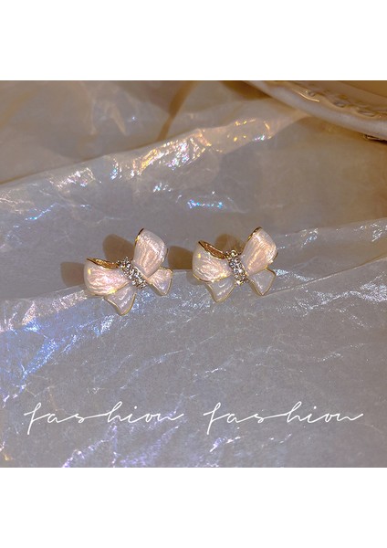 SMALLS925 Gümüş Iğne Retro Fransız Inci Küpeleri, Üst Düzey, Çok Yönlü, Basit ve Kişiselleştirilmiş Küpeler (Yurt Dışından)