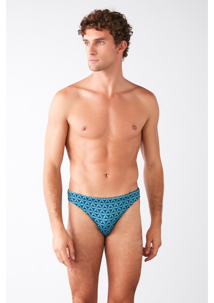 Air Çark Desenli Slip Mayo