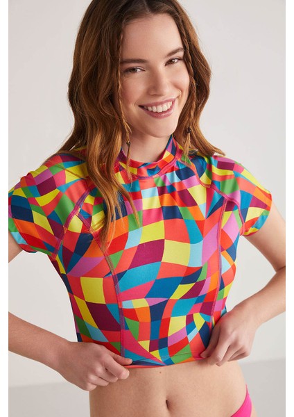 Rainbow Crop Bikini Takımı fiyatları