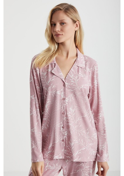 Leaf Düğmeli Pijama Takımı fiyatları