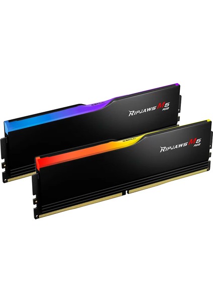 Gskıll Ripjaws M5 Siyah Rgb DDR5-6400MHZ CL36 32GB (2X16GB) Dual (36-48-48-96) 1.35V