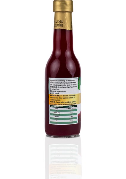 Pancar Kvass (250ML.) Cam Şişede