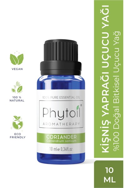 Kişniş Yaprağı Uçucu Yağı -Corıander Leaf 10 ml