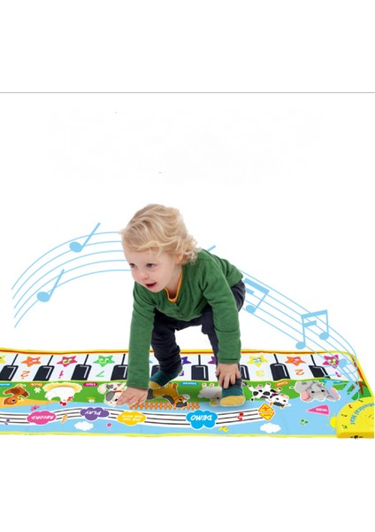 Bebek Müzikal Piyano Oyuncakları Infantil Müzik Oyun Matı Bebek Erken Eğitim Öğrenme Çocuk Hediyeler (Yurt Dışından)