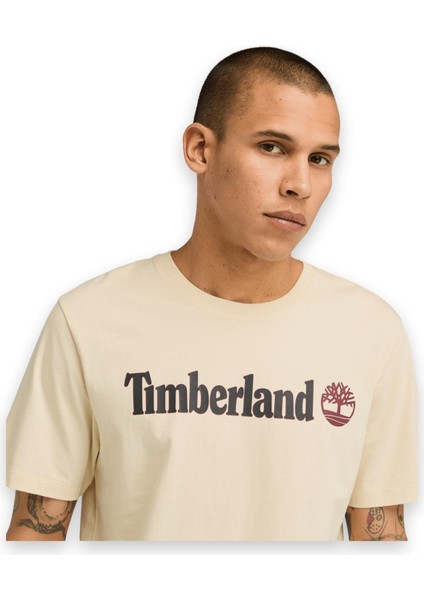 TB0A5UPQ Linear Logo Sleeve Erkek T-Shirt modelleri