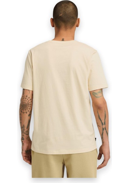 TB0A5UPQ Linear Logo Sleeve Erkek T-Shirt