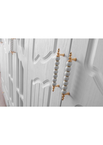 Riga Gardırop-Mdf-Beyaz-240x60x220cm-6 Kapak-Aynalı Kapak-Ücretsiz Nakliye Ve Montaj fırsatları