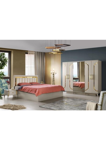 Milano Yatak Odası 6 Kapaklı Gardırop indirimleri