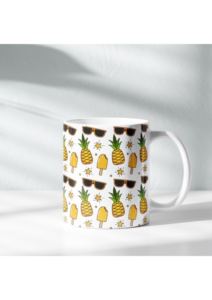 NKB-MUG063 Yellow Summer Kupa