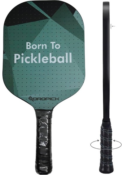 Born Elite Pro Serisi Fiberglass Çerçevesiz Pickleball Raketi