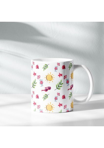 NKB-MUG057 Summer Beach 1 Kupa