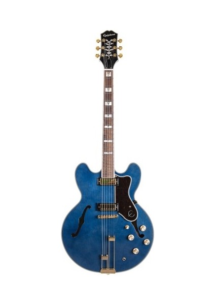 Sheraton Semi-Hollowbody Elektro Gitar (Viper Blue)