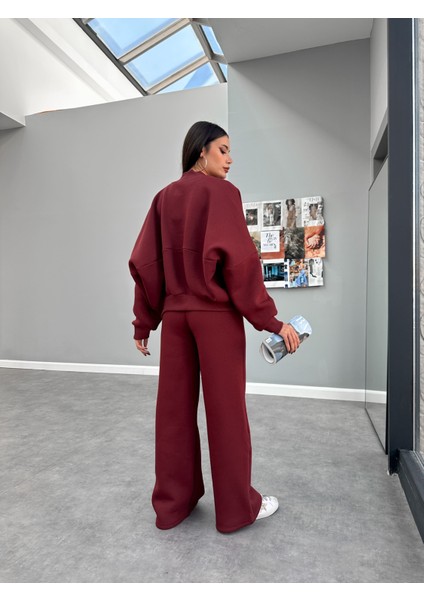 Çimalı Fermuar Detay Şardonlu Eşofman Takım fırsatları