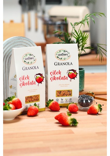 Çikolata & Çilek Granola 240GR