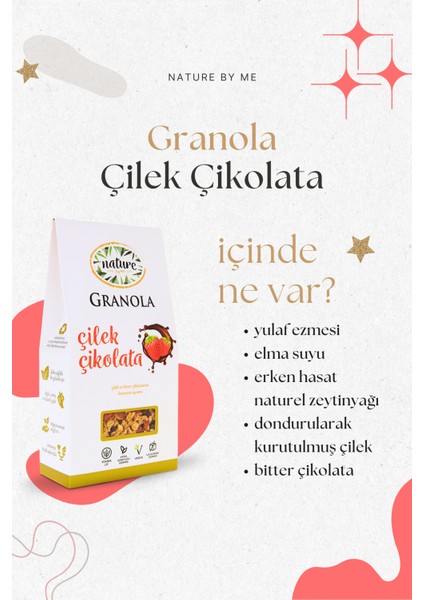 Çikolata & Çilek Granola 240GR