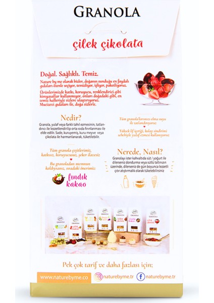 Çikolata & Çilek Granola 240GR