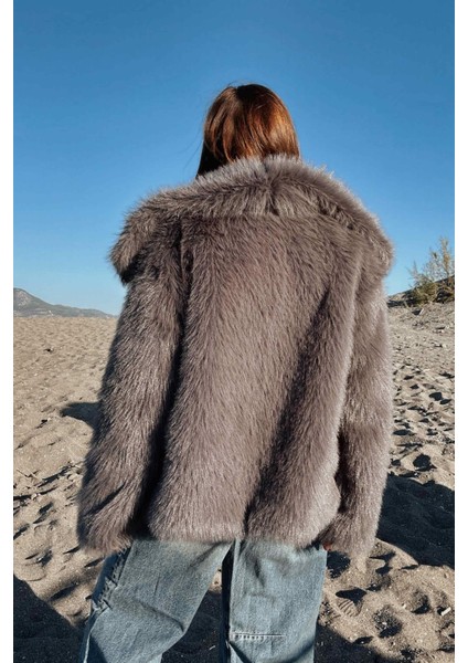 Füme Suni Kürk Kaban modelleri