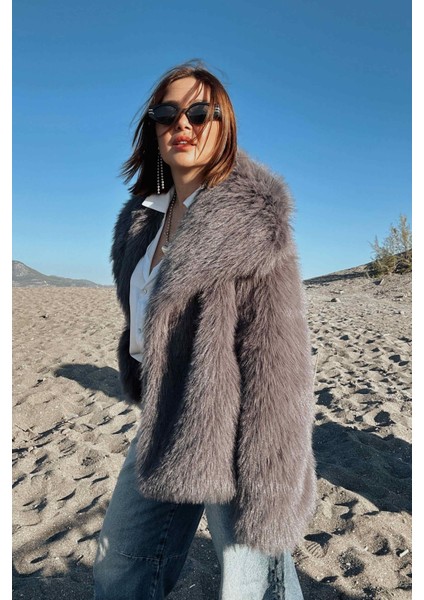 Füme Suni Kürk Kaban indirimleri