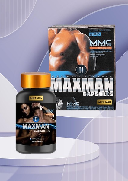 Maxman2 60 Kapsül Bitkisel Performans Kapsülü