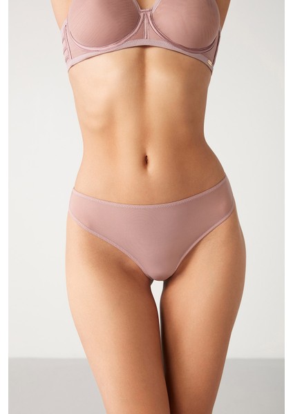Mell Transparan String
