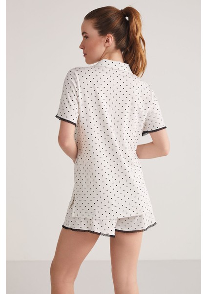 Polka Kısa Kol Şort Takım modelleri