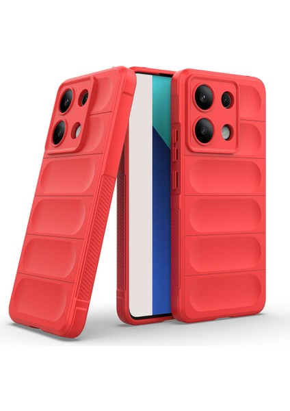 Xiaomi Redmi Note 13 4g Kılıf Esnek Tpu Oyuklu Arka Yüzey Tasarımlı Silikon Kapak Etnik