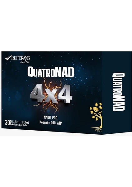 Quatronad 30 Dilaltı Tablet