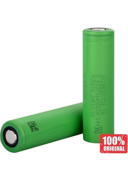US18650VTC6 - 3.7V 3120 Mah Li-Ion Şarjlı Pil - 9.6c - 30A