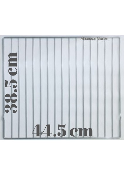 Ankastre Fırın Tepsi Izgara Teli Grill 44.5cm x 38.5cm