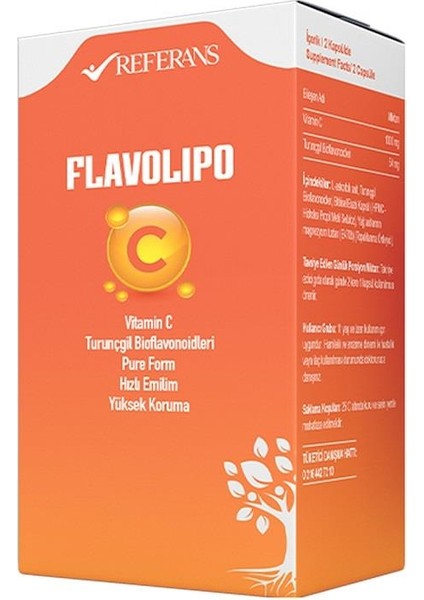 Flavolipo C 60 Kapsül