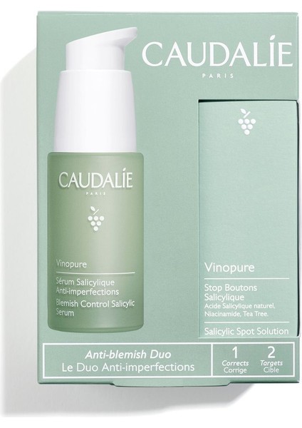 Vinopure Akne Karşıtı Set - Vinopure Serum 30 ml + Spot Krem 15 Hediye