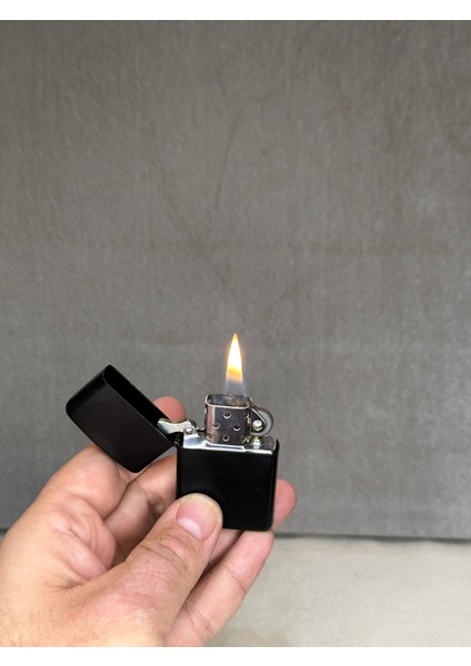 Zippo Tarzı Benzinli Çakmak 9 Adet T-525-9