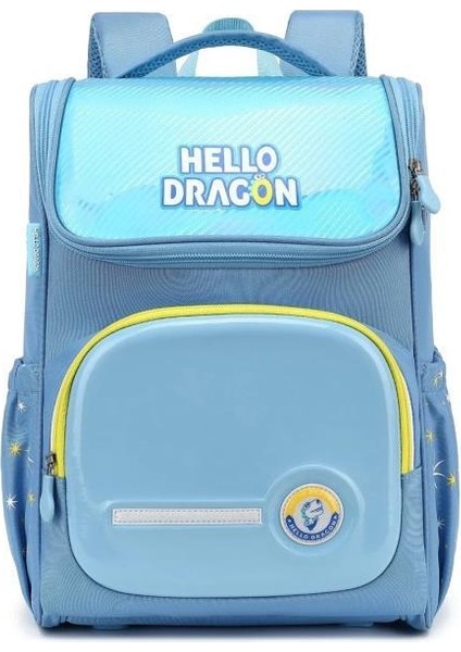 Okul Çantası Omurga Koruyucu Açık Mavi