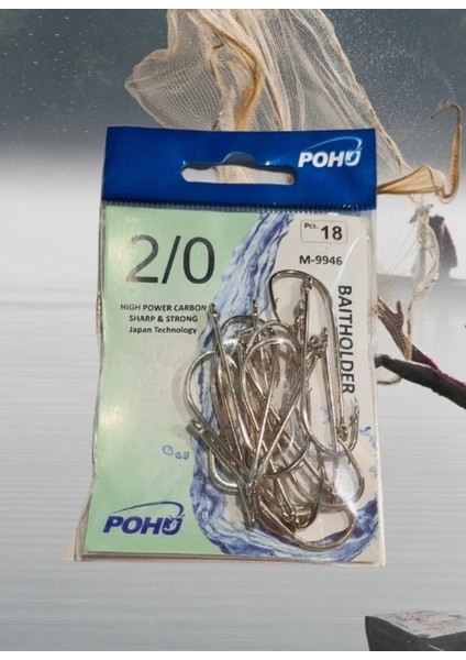 M-S9901 1/0 Numara 8'li Paket Olta Iğnesi