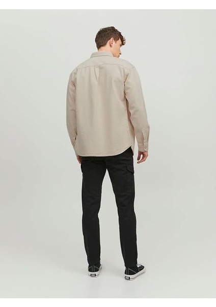 Jack & Jones 12224331 Ekru Erkek Gömlek fırsatları