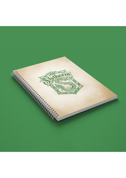 Nekobo Studio NKB-SPD001 Harry Potter Slytherin A5 Spiralli Defter