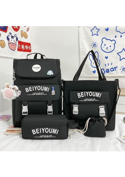 Büyük Kapasiteli Sırt Çantası Ortaokul Öğrenci Sırt Çantası (Yurt Dışından)