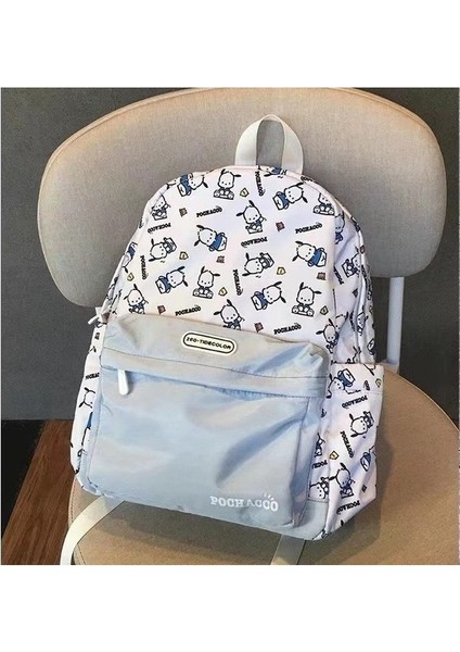 Hello Kitty Sırt Çantası, Sevimli Kt Ortaokul Çantası, Büyük Kapasiteli Çok Fonksiyonlu Sırt Çantası (Yurt Dışından)