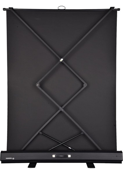 142X107CM Taşınabilir Portatif Pull Up Floor Projeksiyon Perdesi F70 fiyatları