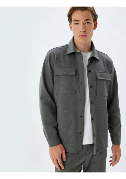 5WKT30001HK 931 Antrasıt Erkek Ceket