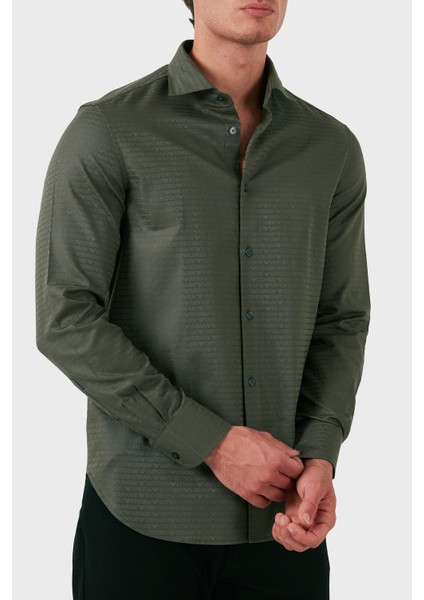 Pamuklu Logolu Regular Fit Gömlek Erkek Gömlek 6D1C86 1nıuz F512 fırsatları