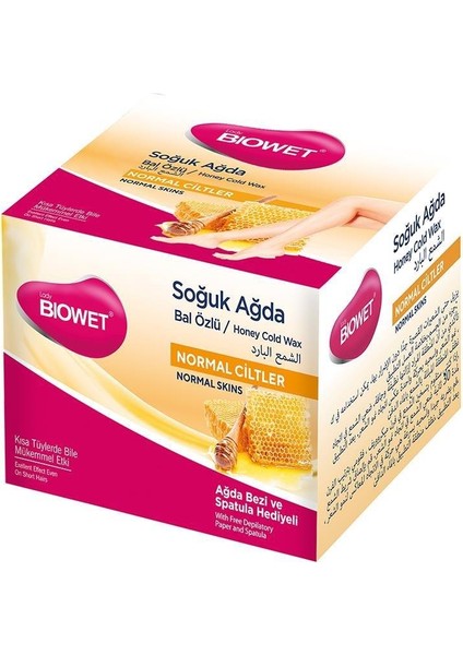 Soğuk Ağda Bal Kokulu Tüm Ciltler İçin 350 gr