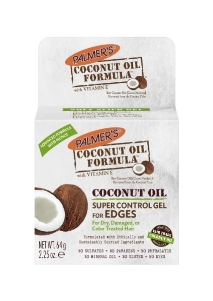 Coconut Oil Super Control Gel For Edgee 64 gr