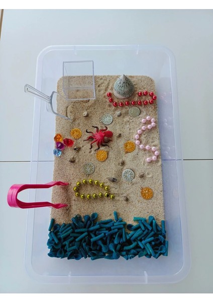 Define Avı Temalı Duyusal Oyun Seti (2-5 Yaş) - Montessori Oyuncak
