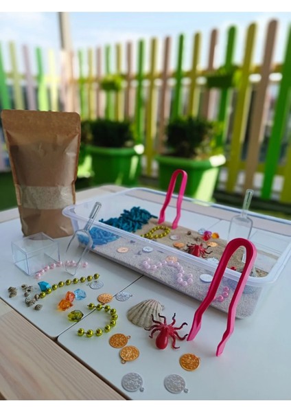 Define Avı Temalı Duyusal Oyun Seti (2-5 Yaş) - Montessori Oyuncak